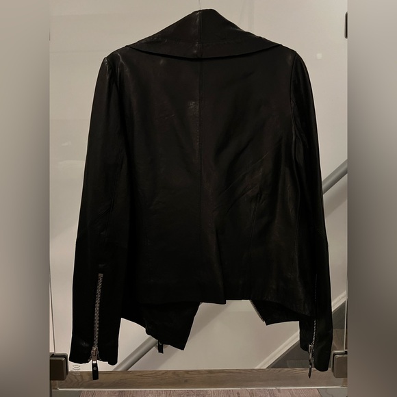 NEW! Line Genuine Leather Jacket - Picture 3 of 6